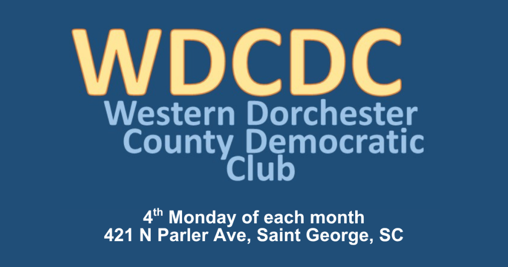 Western Dorchester County Democratic Club meeting