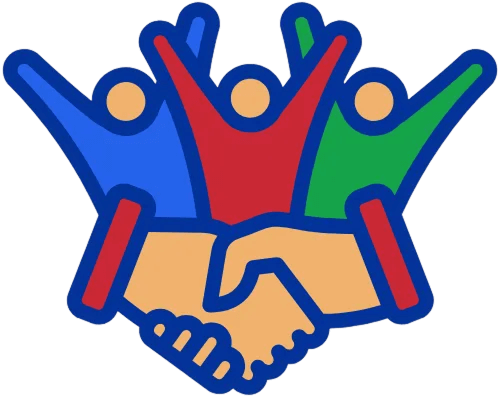 People shaking hands