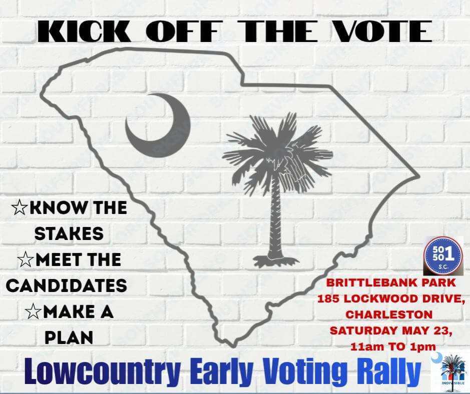 Lowcountry Early Voting Rally at Brittlebank Park