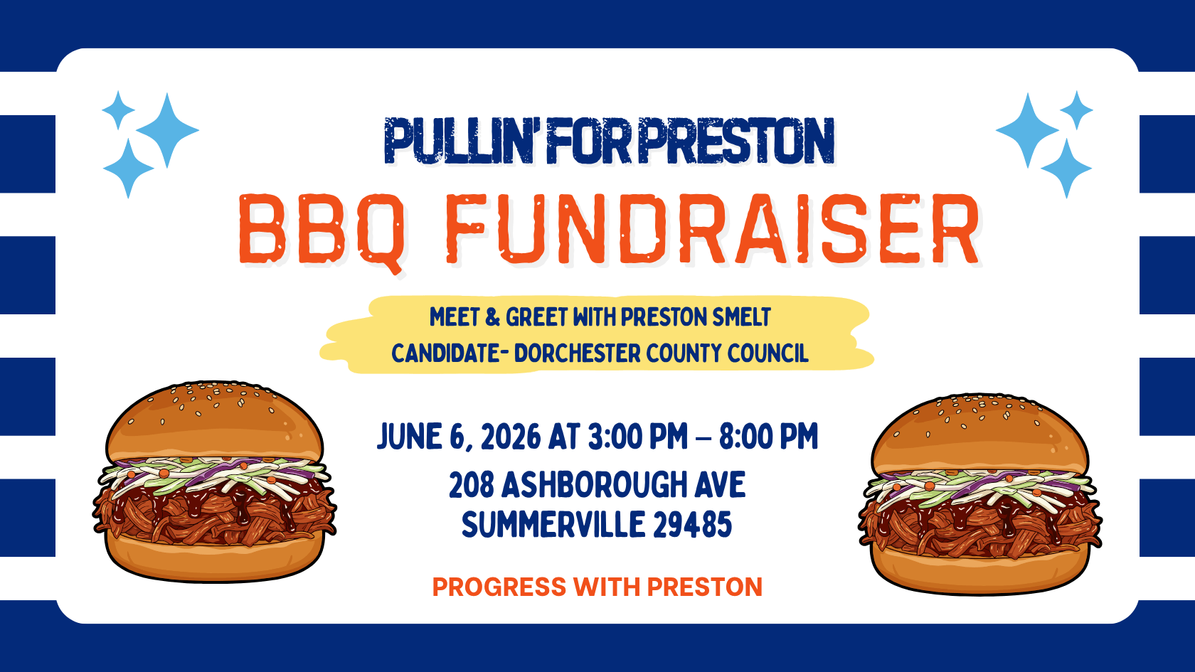 Pullin' for Preston BBQ Fundraiser