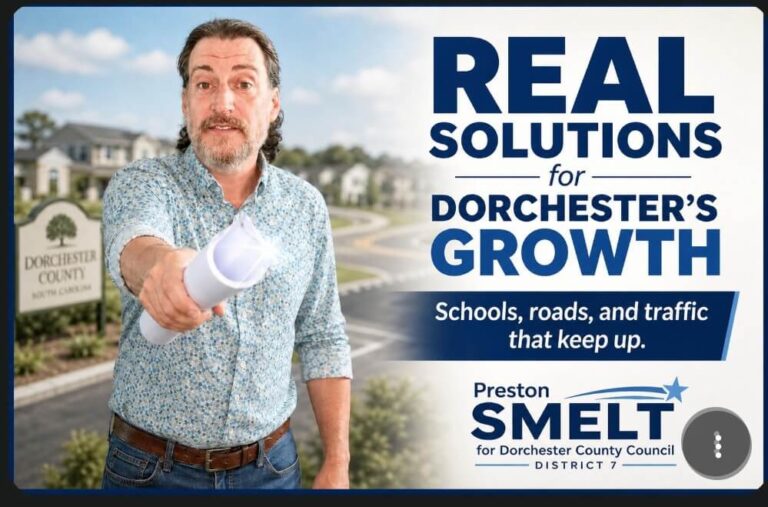 Preston Smelt for Dorchester County Council